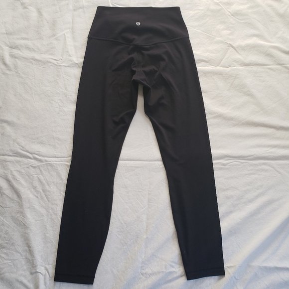 Lululemon Align II Tight Leggings 25” 7/8 length - Black - Sizes 2 &4 - Picture 7 of 13